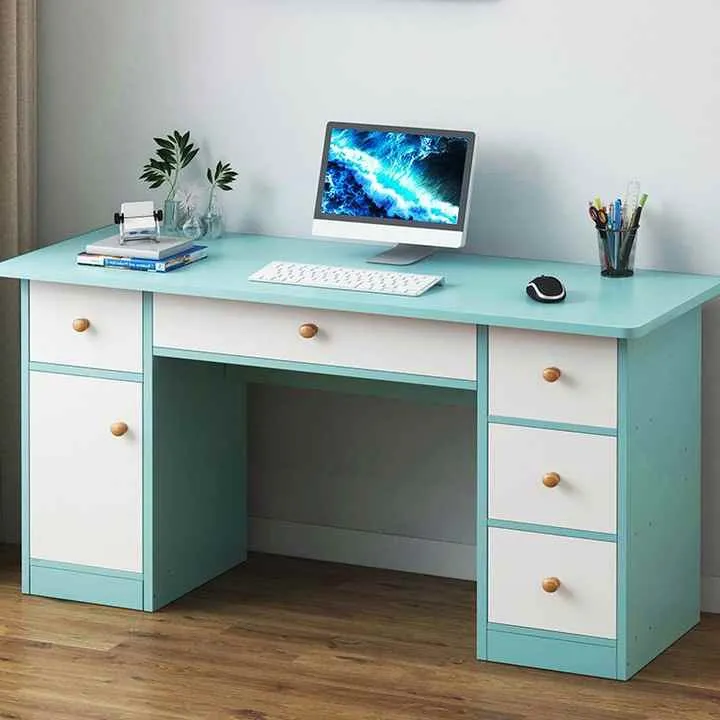 كمبيوتر مكتبي مكتب طالب مكتب مذاكرة نوم منضدة كتابة Desktop computer, student desk, study desk, bedroom, writing desk