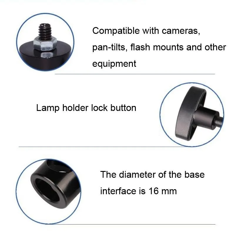2-Pack Flash Light Stand Adapter | Photography Tripods