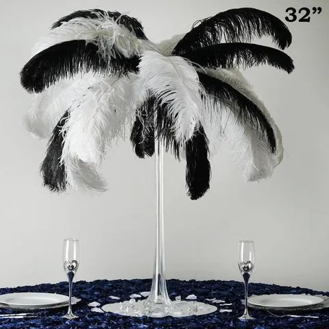 32" Clear Eiffel Tower Vases-6pcs
