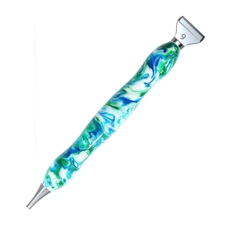 8 Colors Diamond Painting Pen 1 Drill   6 Drills Head