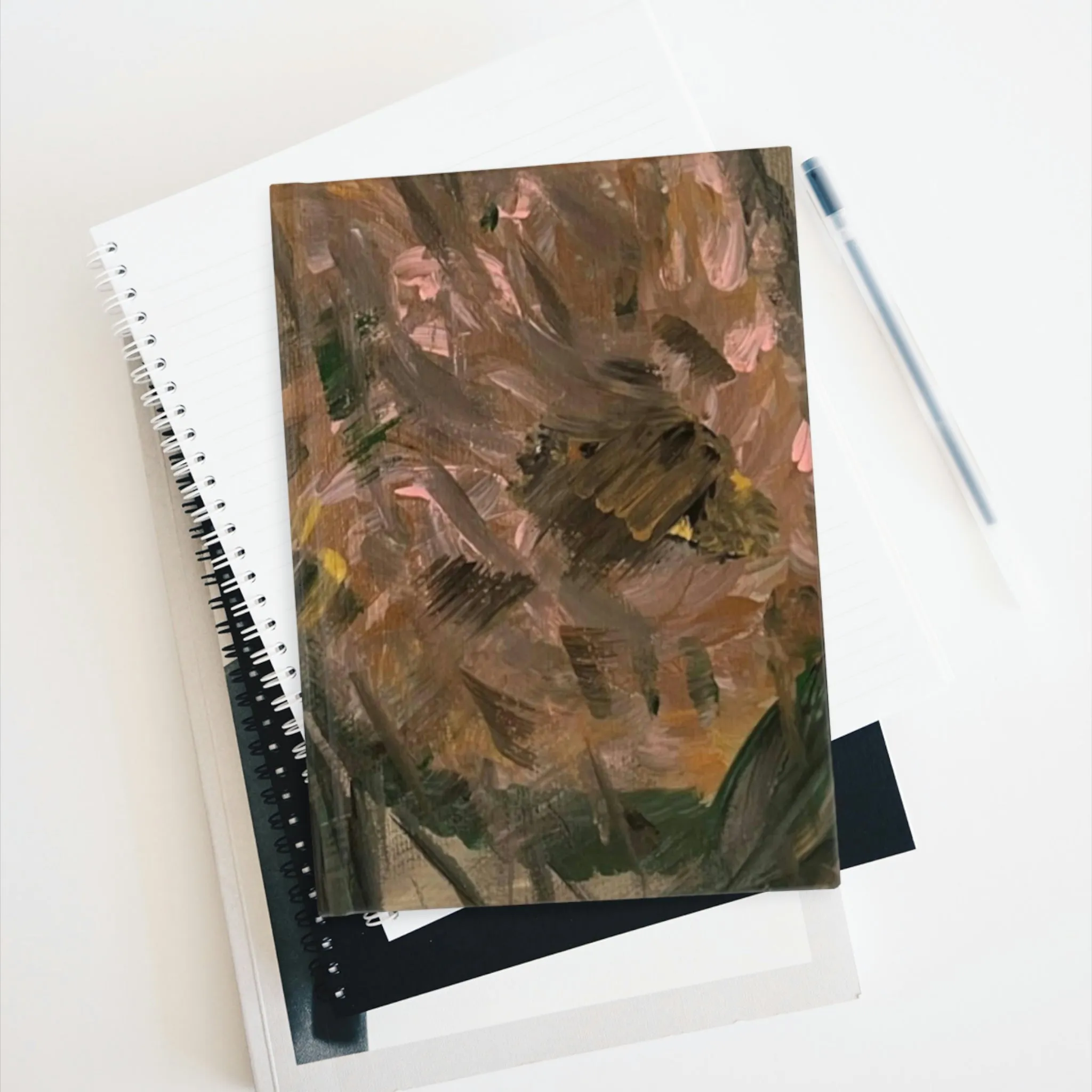 A Lazy Daisy Day Hardcover Journal - Ruled Line