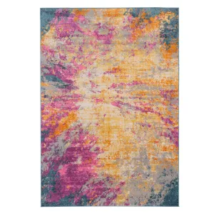 Abstract Multicolour Area Rug - Pulse