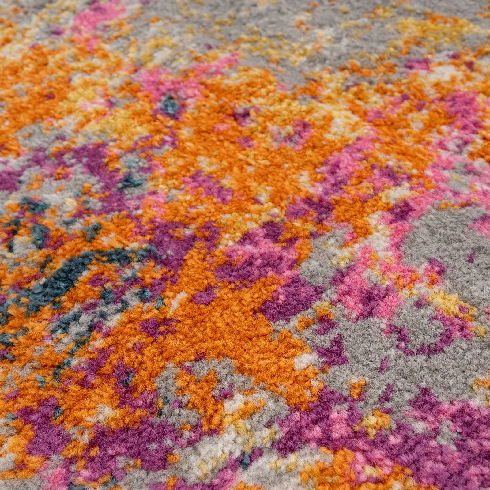 Abstract Multicolour Area Rug - Pulse