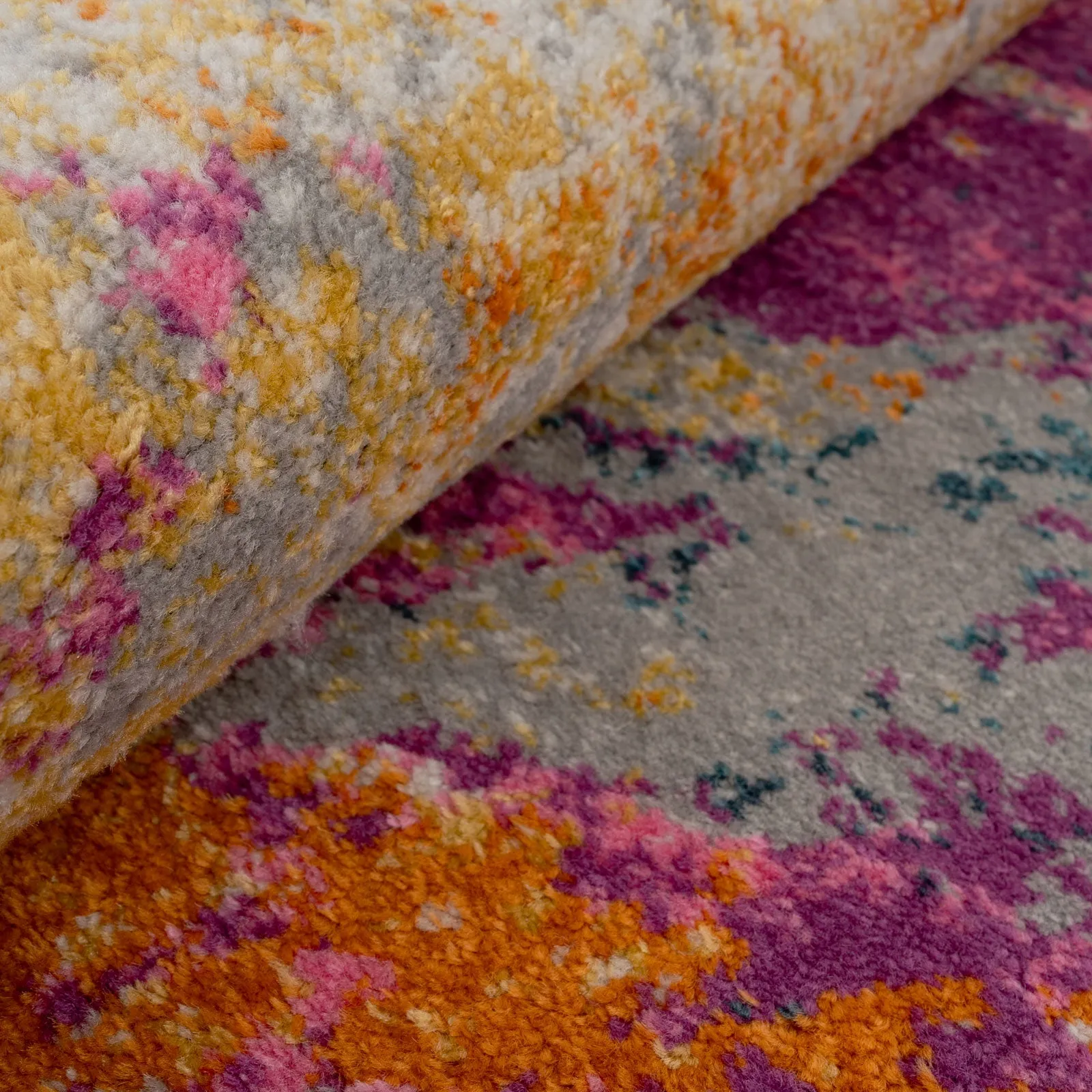 Abstract Multicolour Area Rug - Pulse