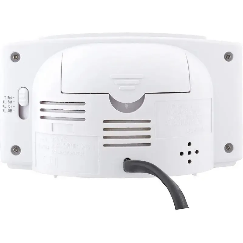 Acctim Vian Red LED Electric Alarm Clock