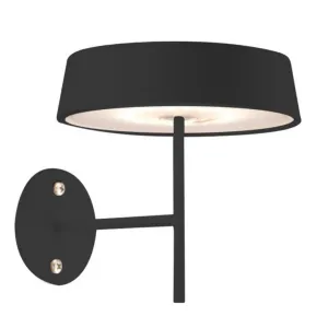 Alessandro Volta Portable Battery Wall Sconce in Black