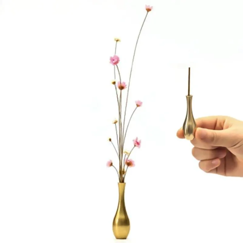 Antique Mini Vase Set for Creative Living Room Decor