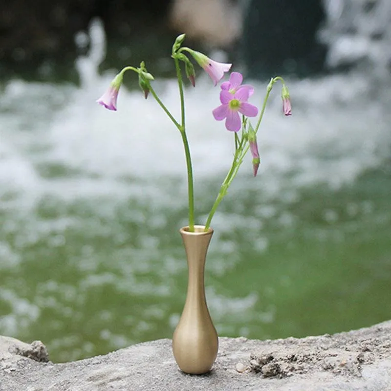 Antique Mini Vase Set for Creative Living Room Decor