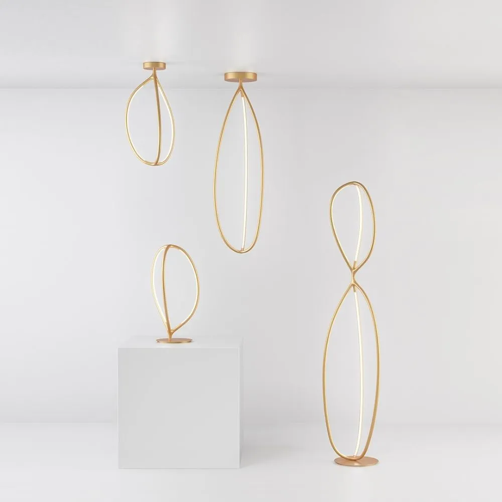Artemide Arrival 130 ceiling lamp LED h. 130 cm.