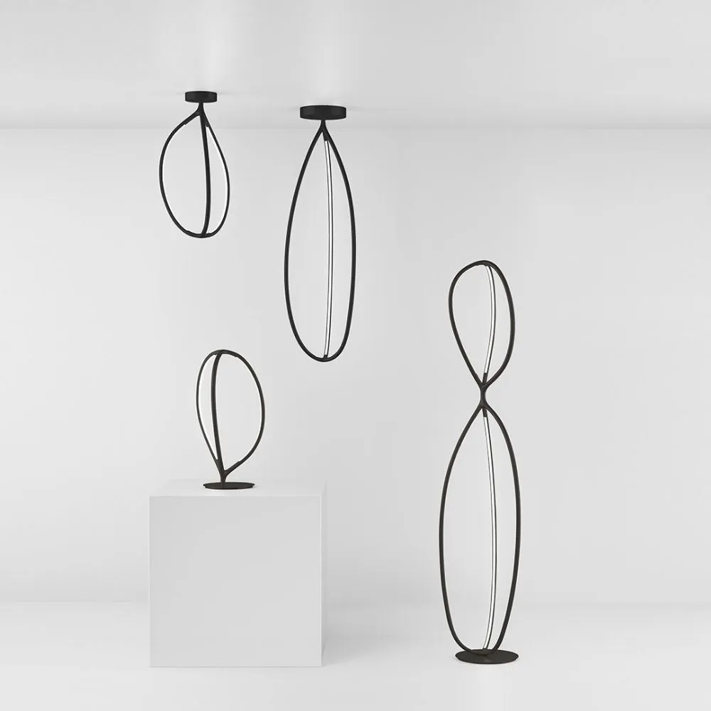 Artemide Arrival 130 ceiling lamp LED h. 130 cm.