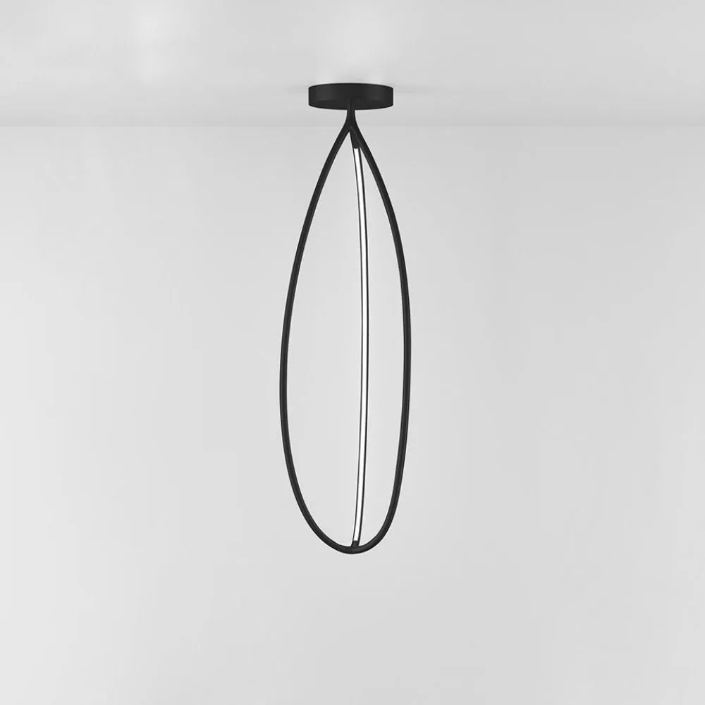 Artemide Arrival 130 ceiling lamp LED h. 130 cm.