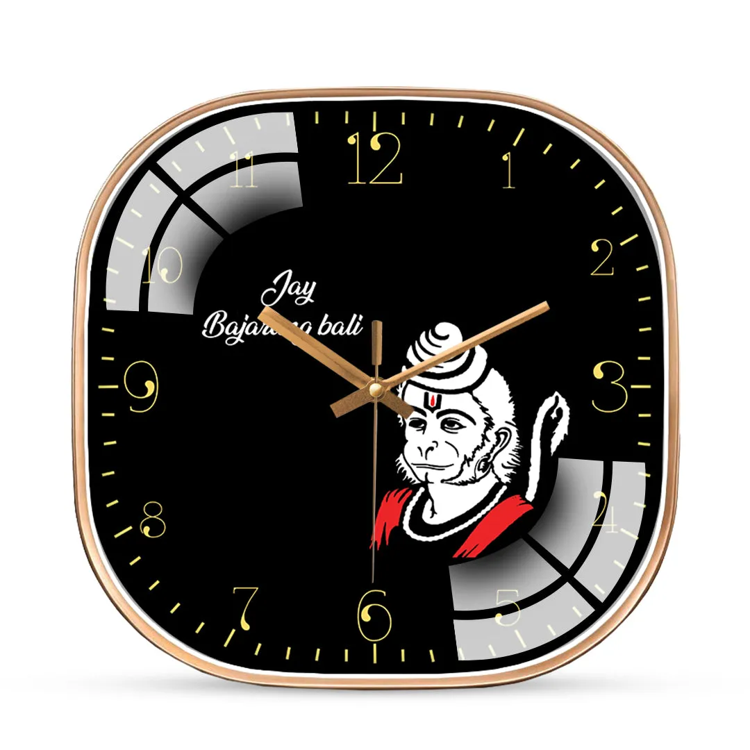 Bajrangbali wall clock