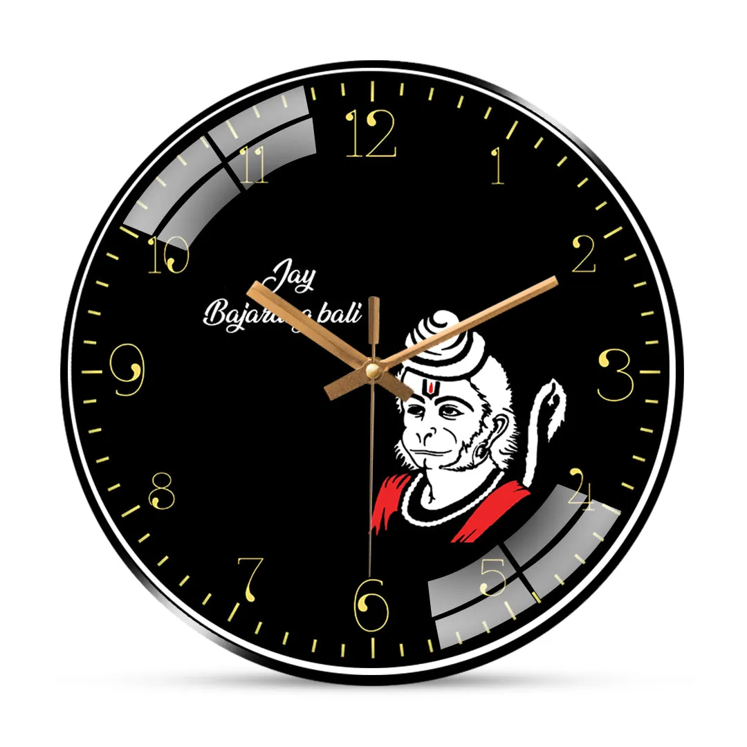 Bajrangbali wall clock