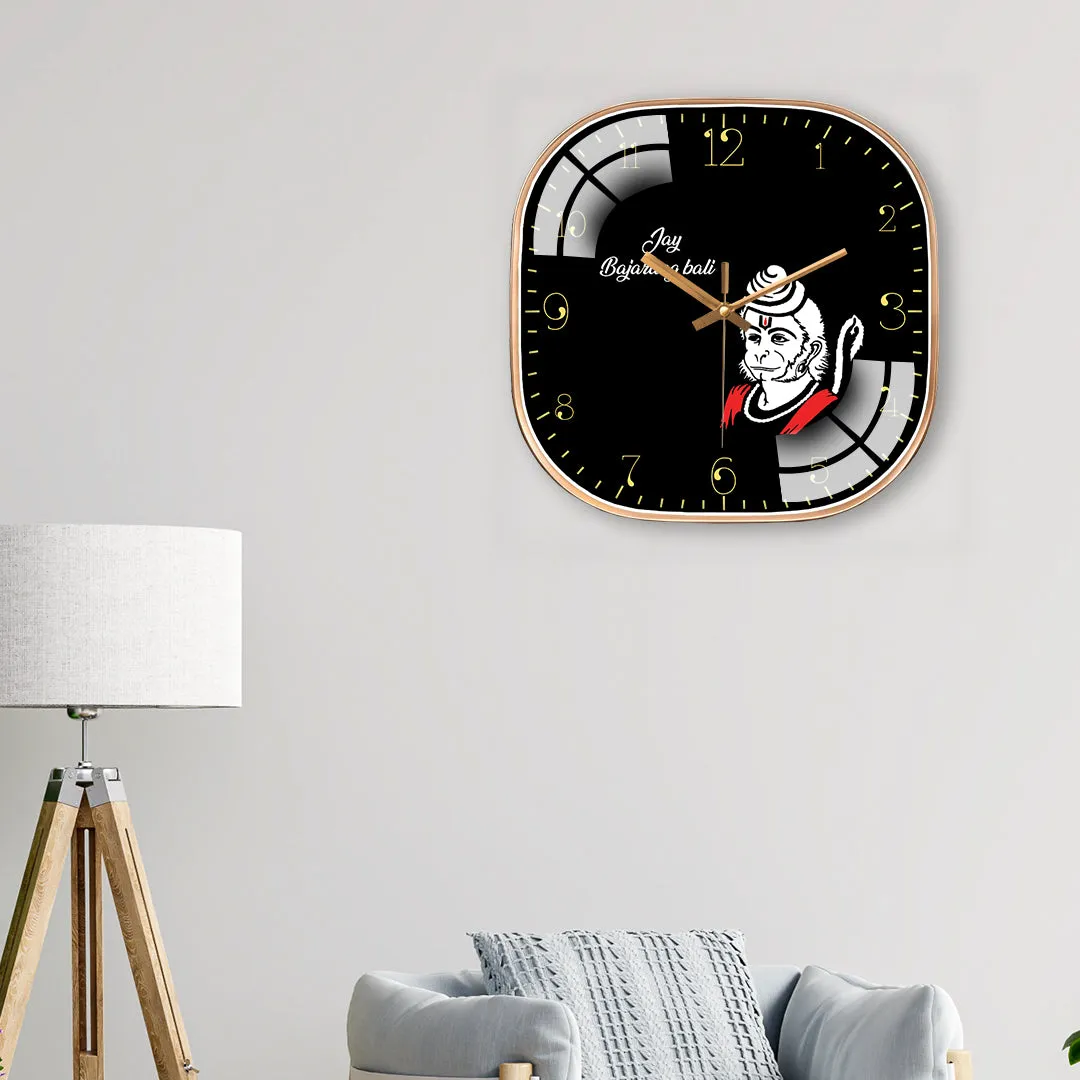 Bajrangbali wall clock