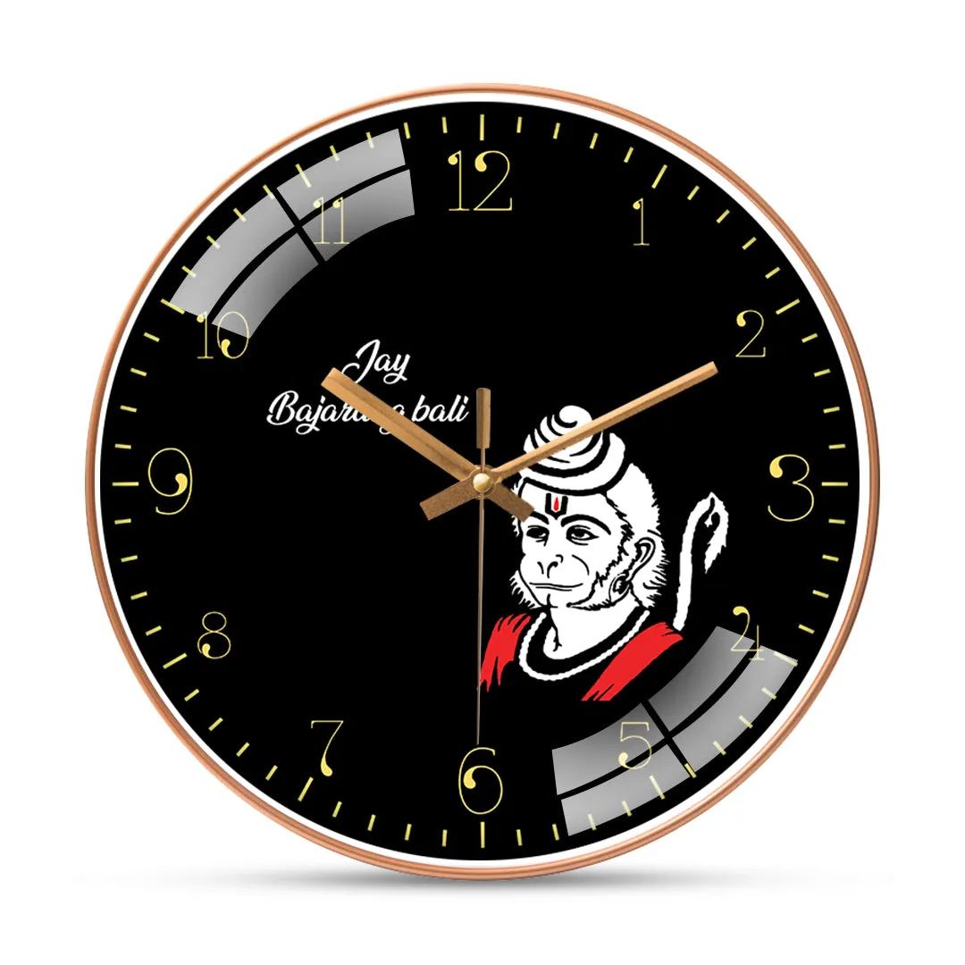 Bajrangbali wall clock