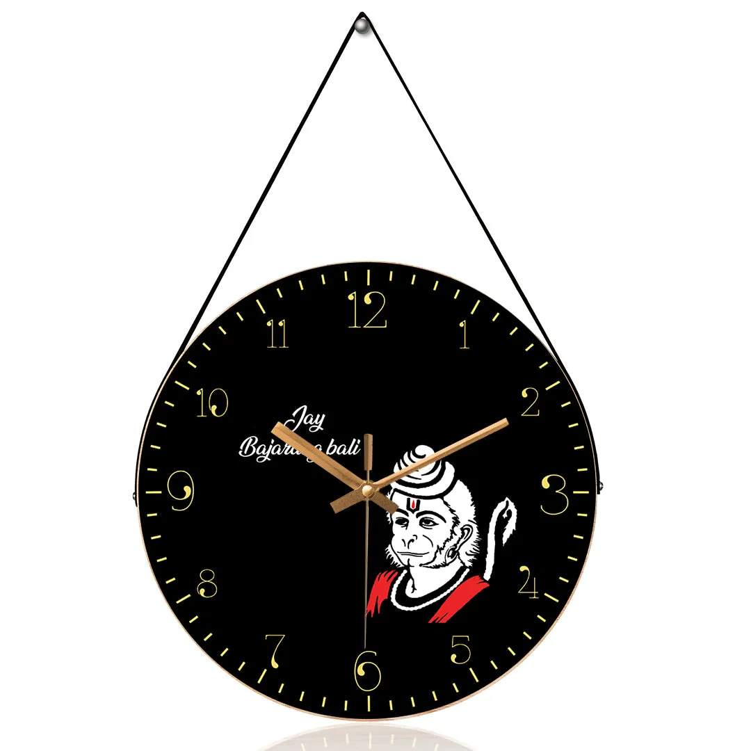 Bajrangbali wall clock