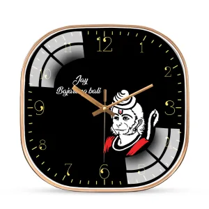 Bajrangbali wall clock