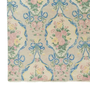 Baroque Bouquet Rug in Buttercream