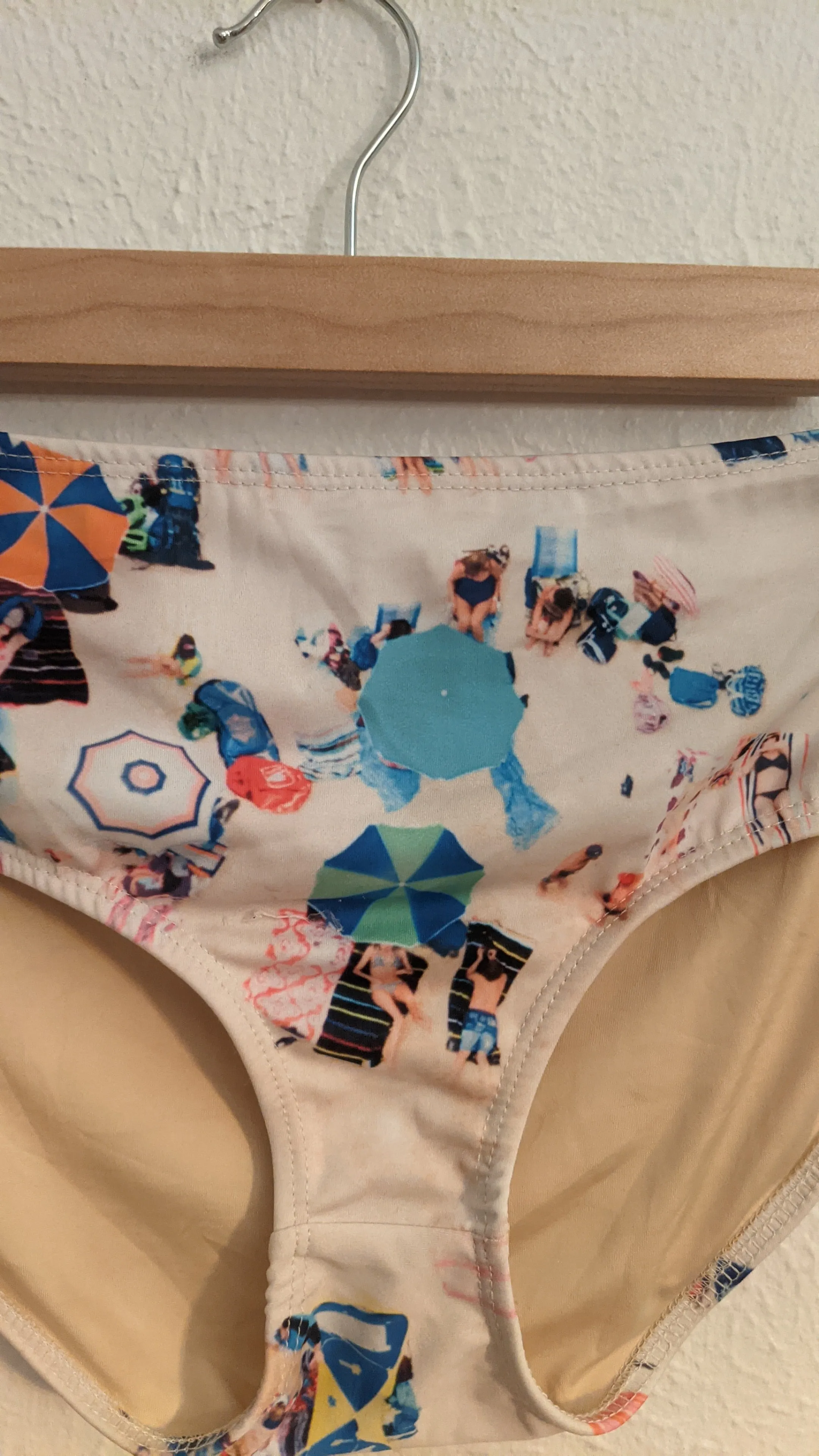 Beach Scene Bikini Bottoms - MEdium