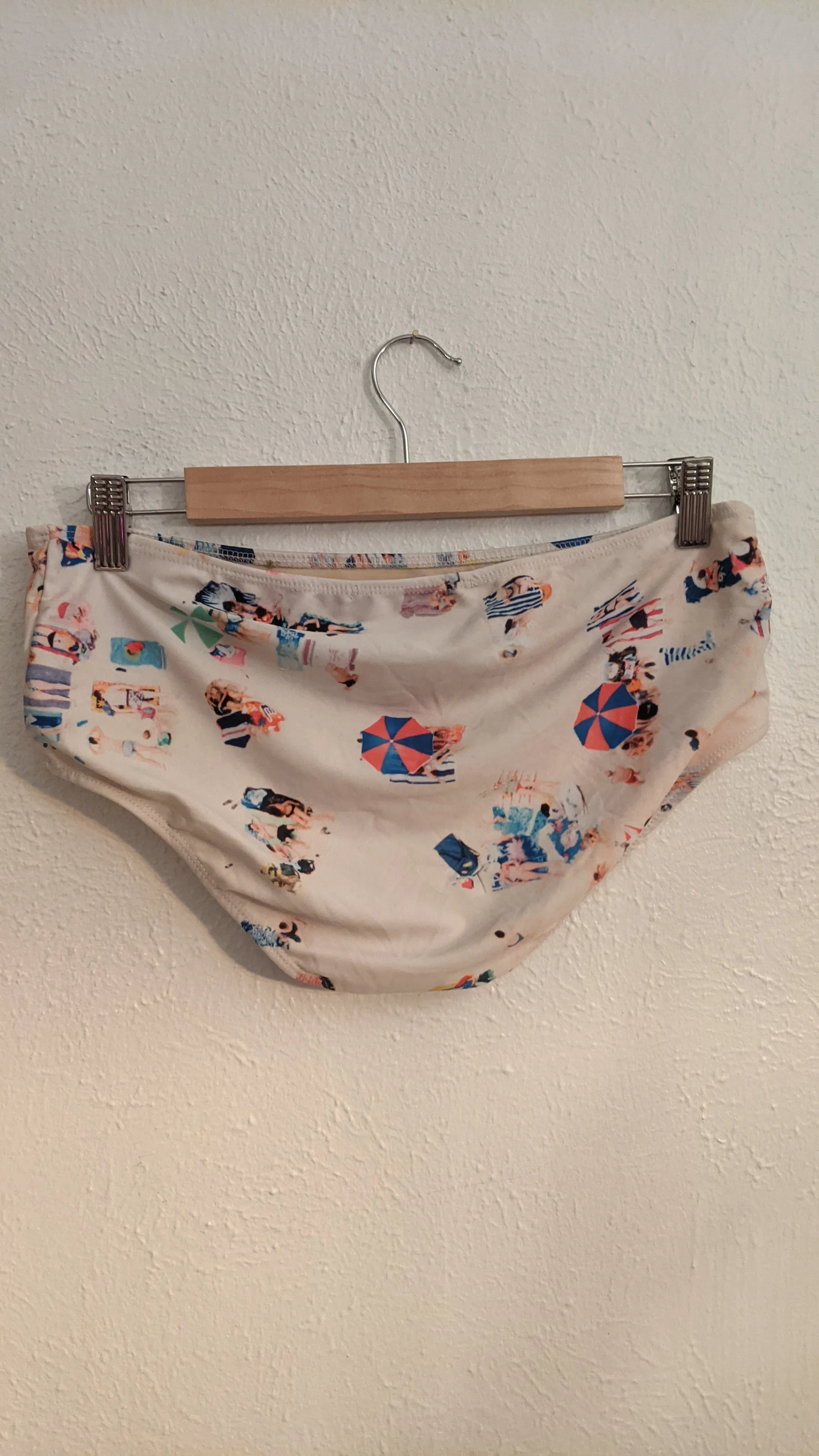 Beach Scene Bikini Bottoms - MEdium