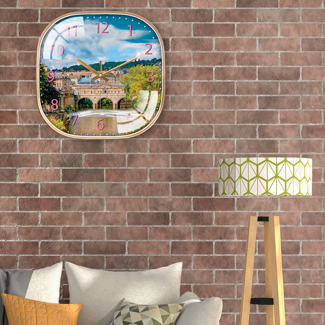 Beautiful bath city wall clock