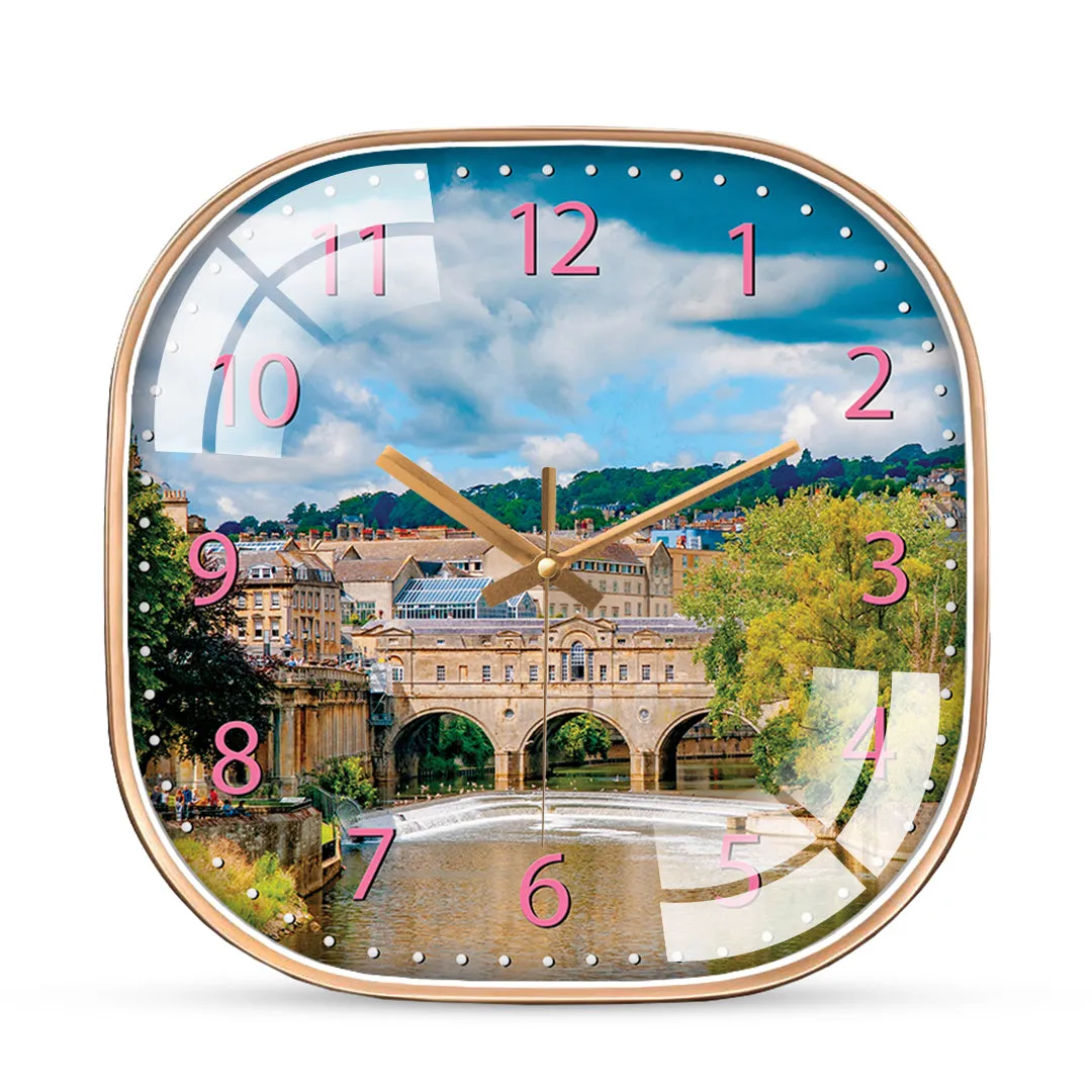 Beautiful bath city wall clock