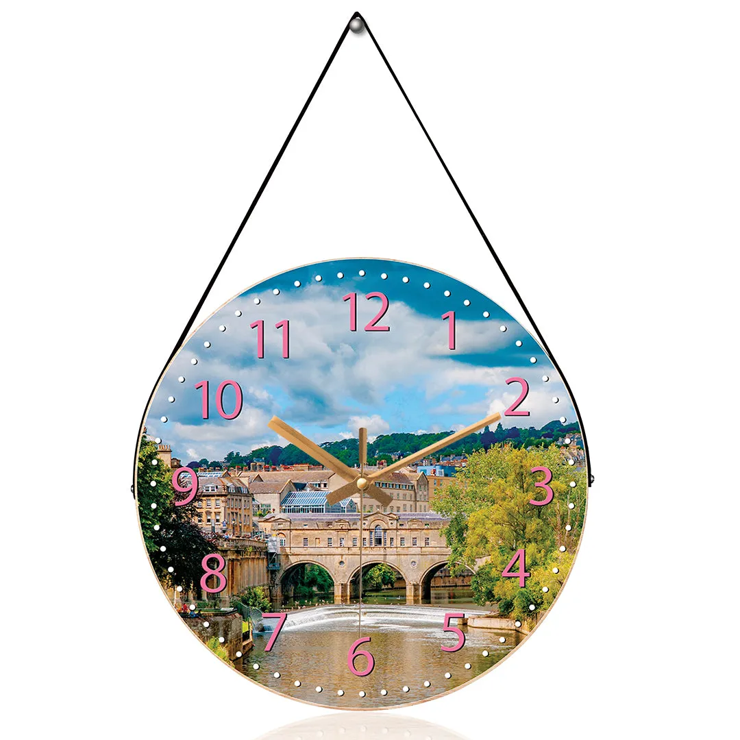 Beautiful bath city wall clock