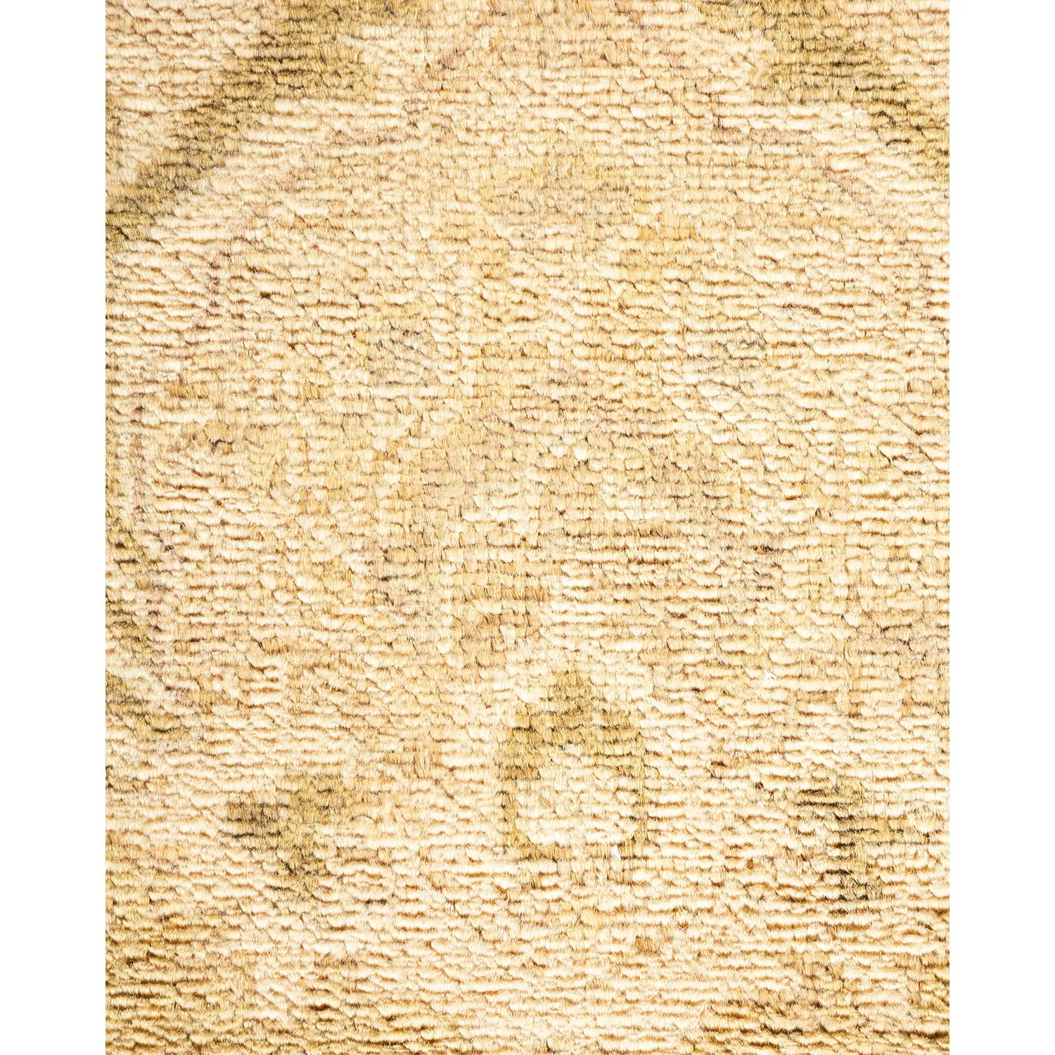 Beige Transitional Wool Rug - 8' x 10'