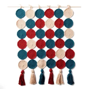 Bernat Round In Circles Crochet Wall Hanging
