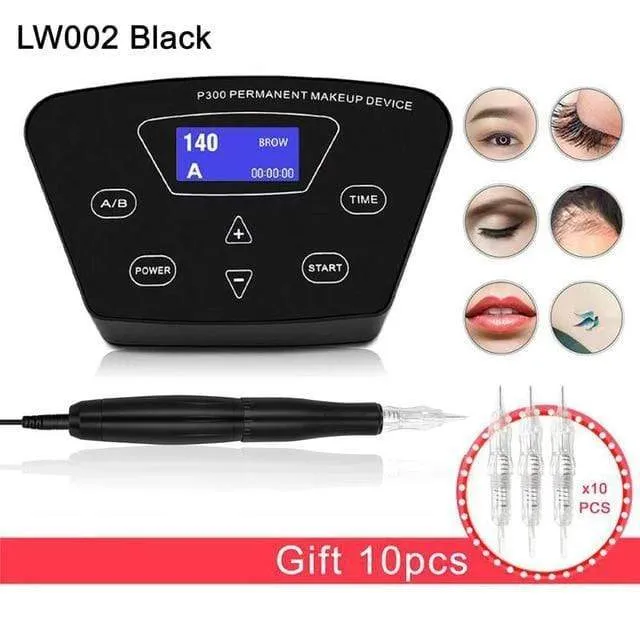 Biomaser Professional Tattoo Machine Rotary Pen For Permanent Makeup Eyebrow Lip Microblading DIY Machine Kit With Tattoo Needle