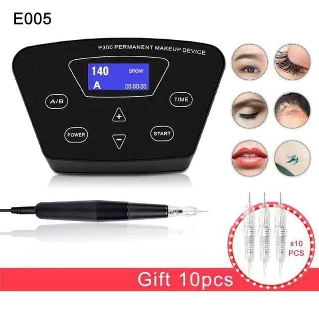 Biomaser Professional Tattoo Machine Rotary Pen For Permanent Makeup Eyebrow Lip Microblading DIY Machine Kit With Tattoo Needle
