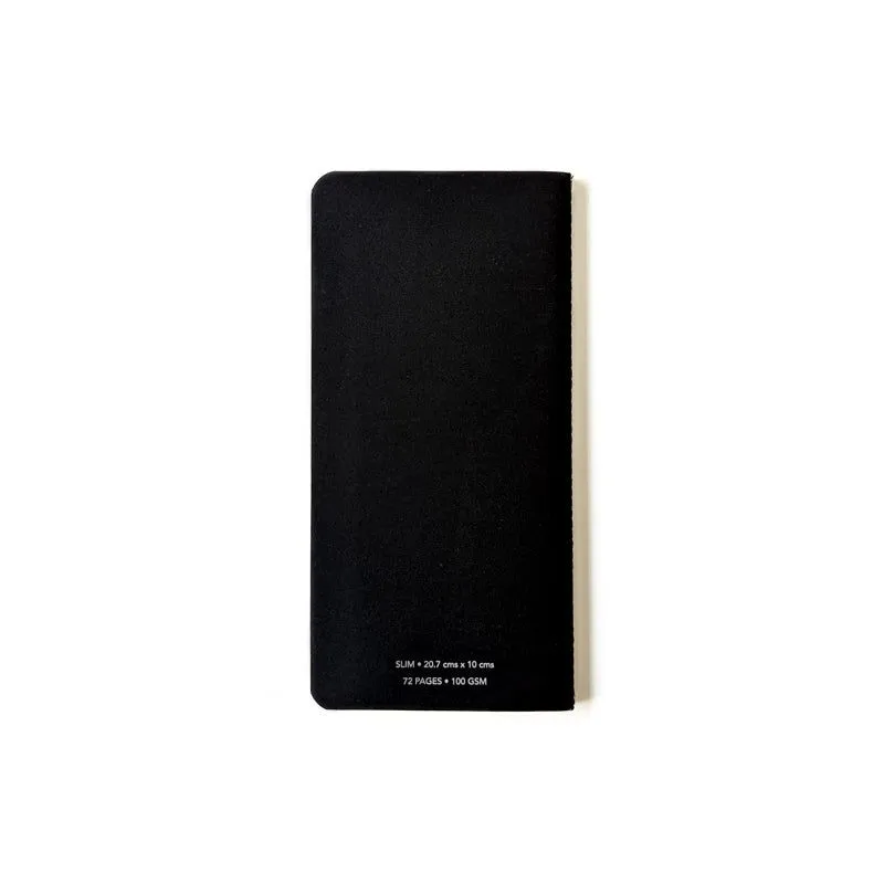 Black TBC Notebooks - Slim