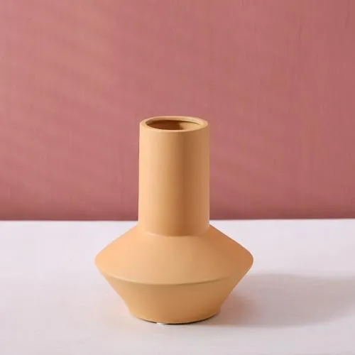 Bright Color Ceramic Flower Vase