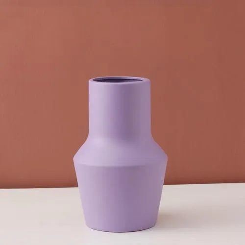 Bright Color Ceramic Flower Vase