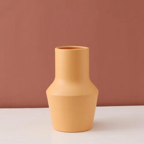 Bright Color Ceramic Flower Vase