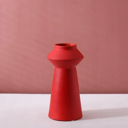 Bright Color Ceramic Flower Vase