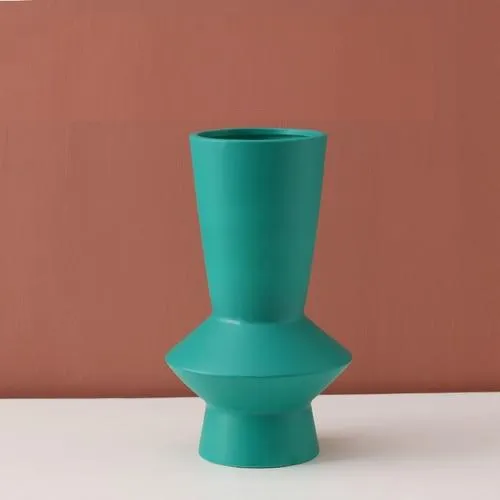 Bright Color Ceramic Flower Vase