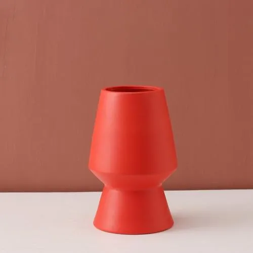 Bright Color Ceramic Flower Vase