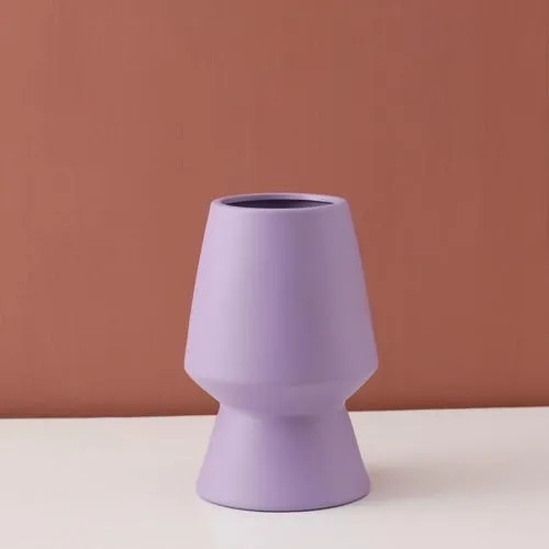Bright Color Ceramic Flower Vase