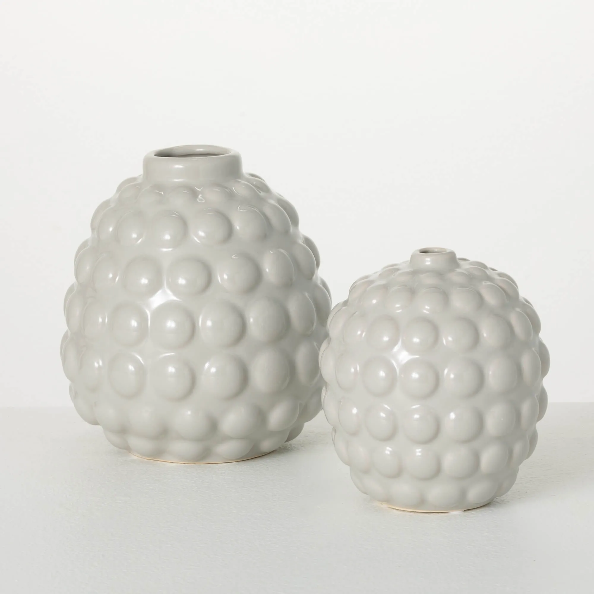 Ceramic Bubble Ellipse Vases