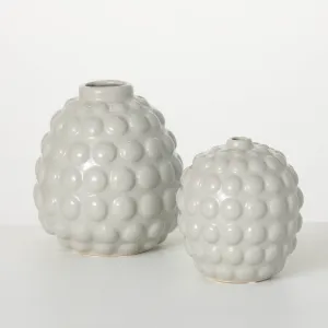 Ceramic Bubble Ellipse Vases