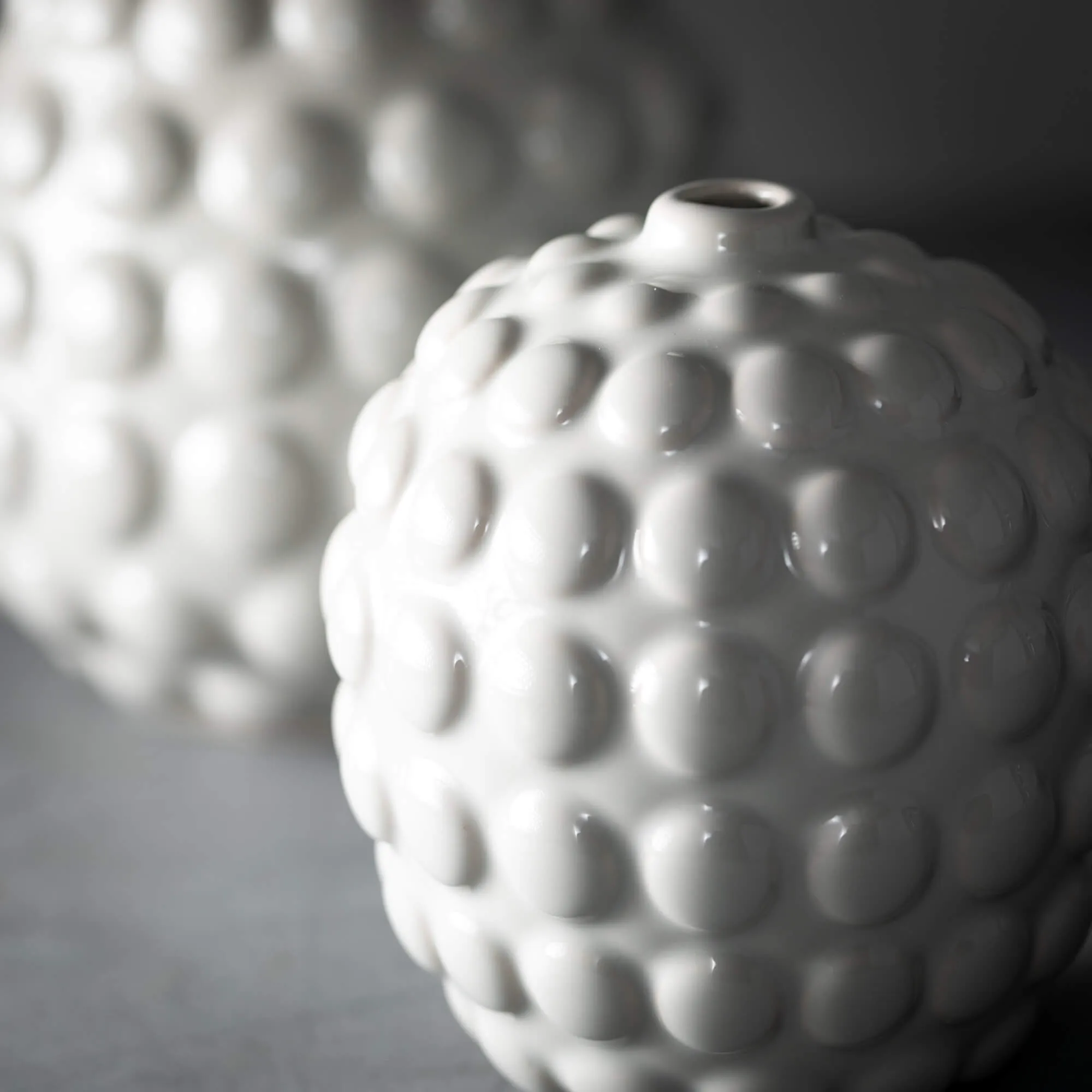 Ceramic Bubble Ellipse Vases