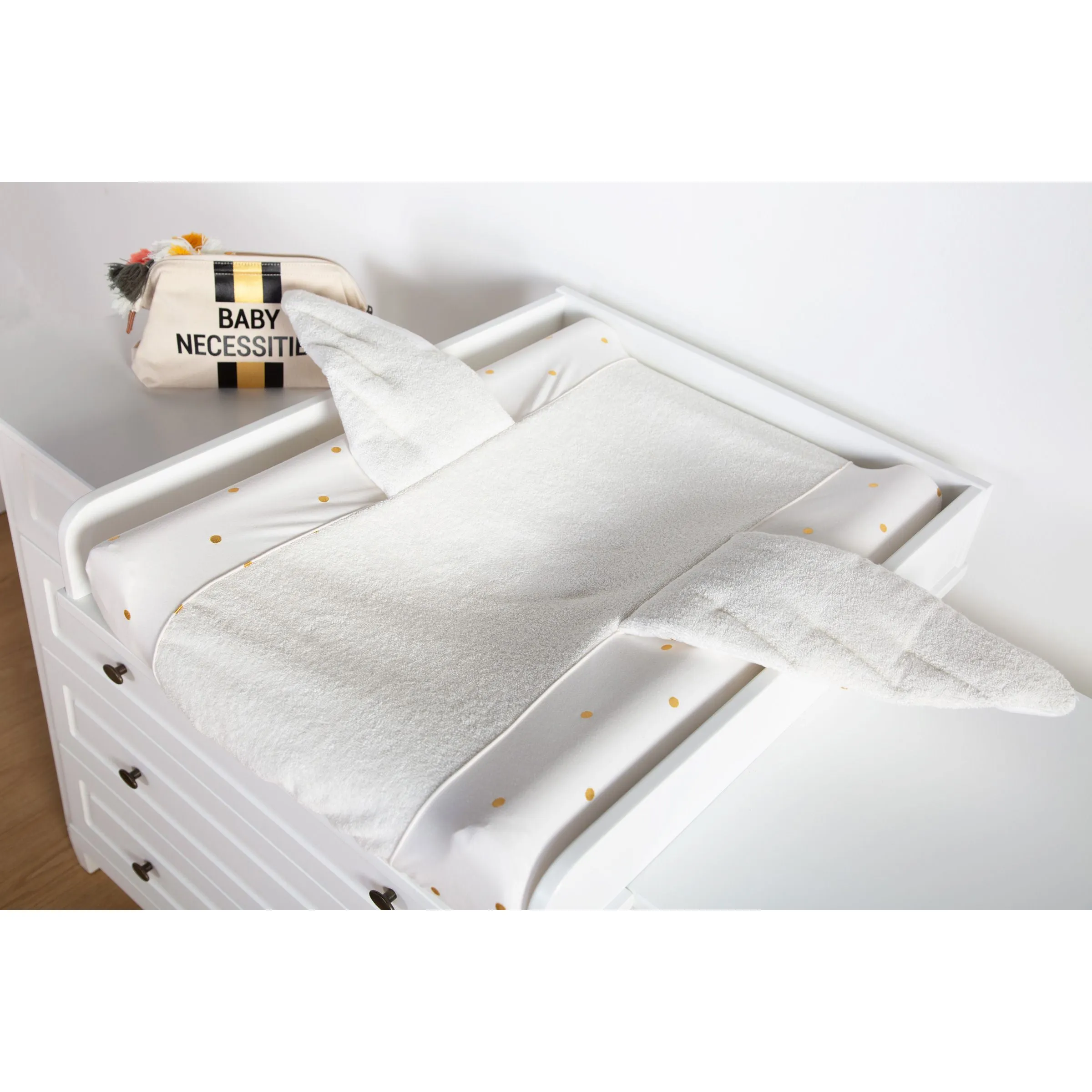 Childhome Changing Cushion Cover Angel Jersey Gold