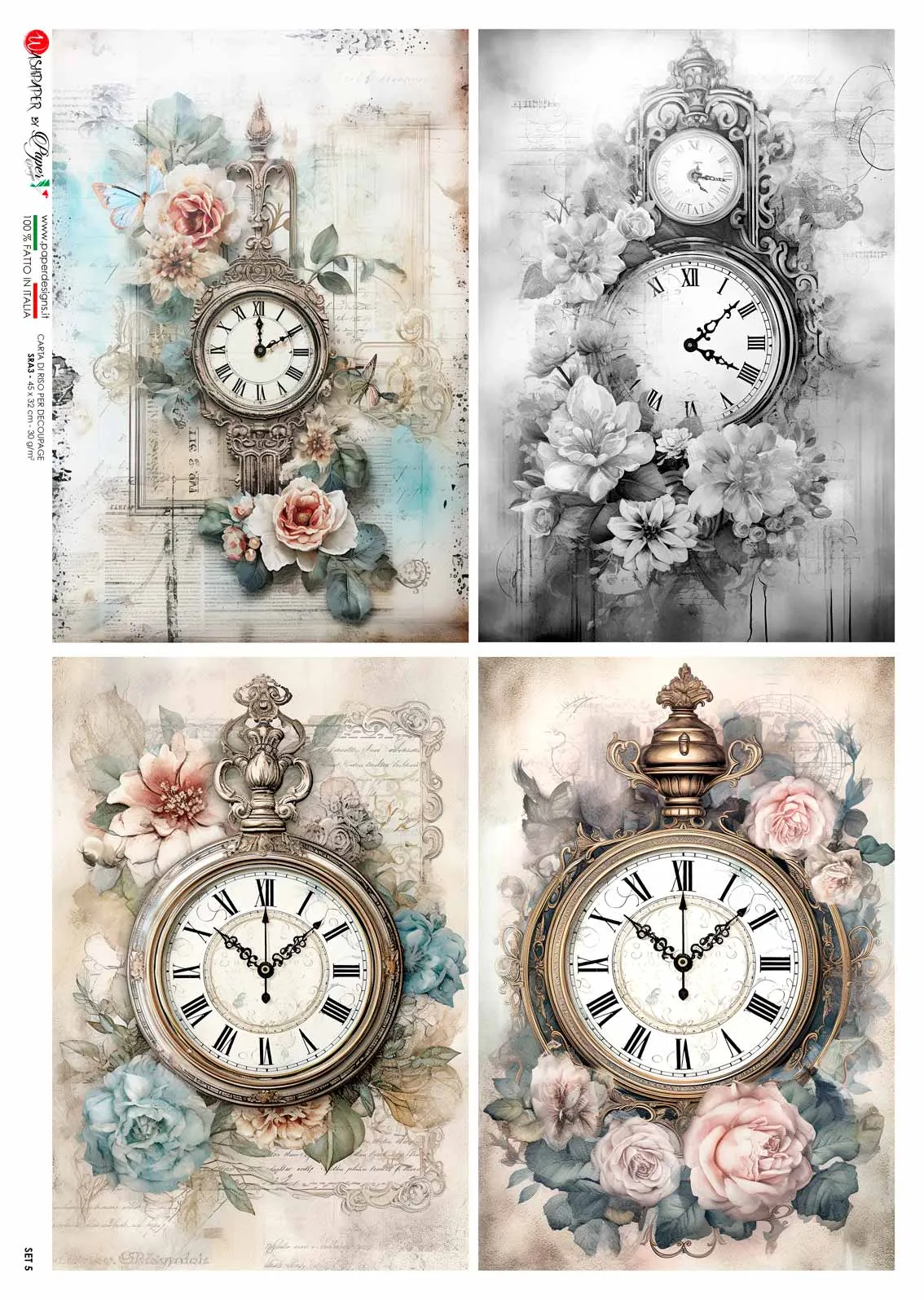 clocks 4 pack