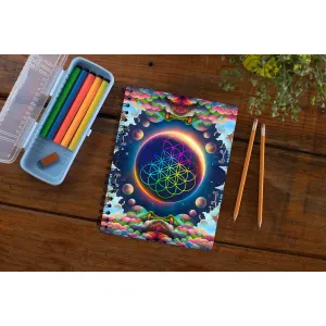 Coldplay Notebook - Kaleidoscopic Dreams