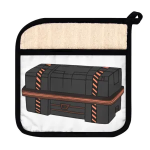 Crate Pot Holder with Pocket