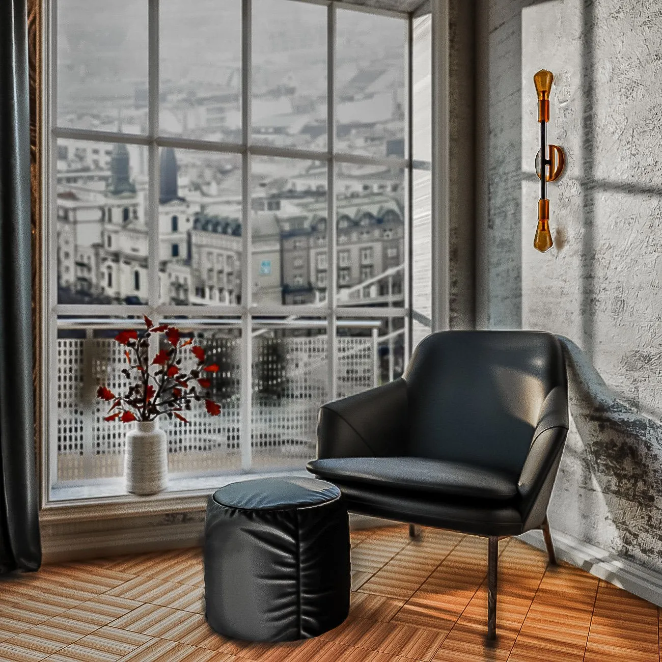 Cws104 Parisienne 2 Bulb Wall Light Lamp