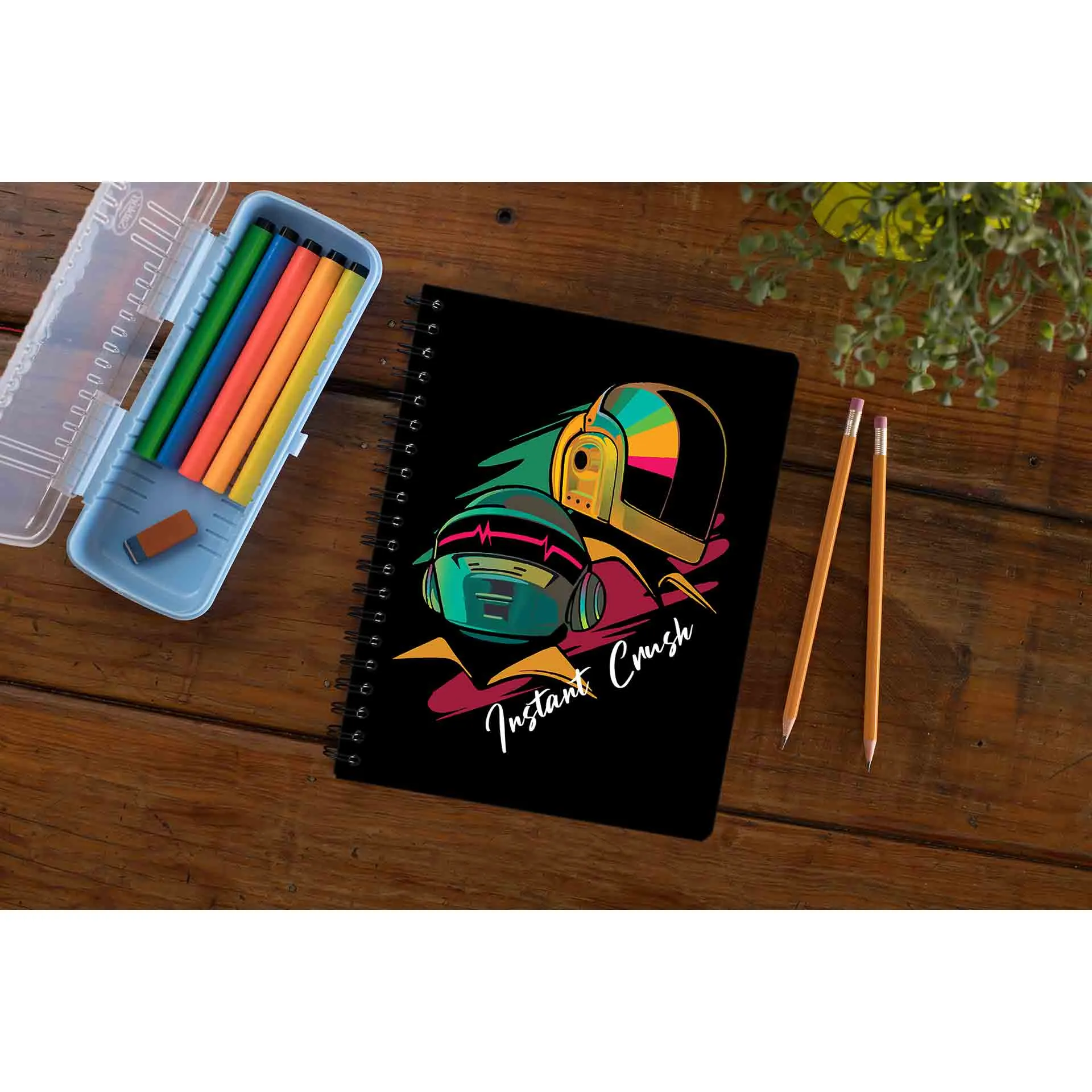 Daft Punk Notebook - Instant Crush