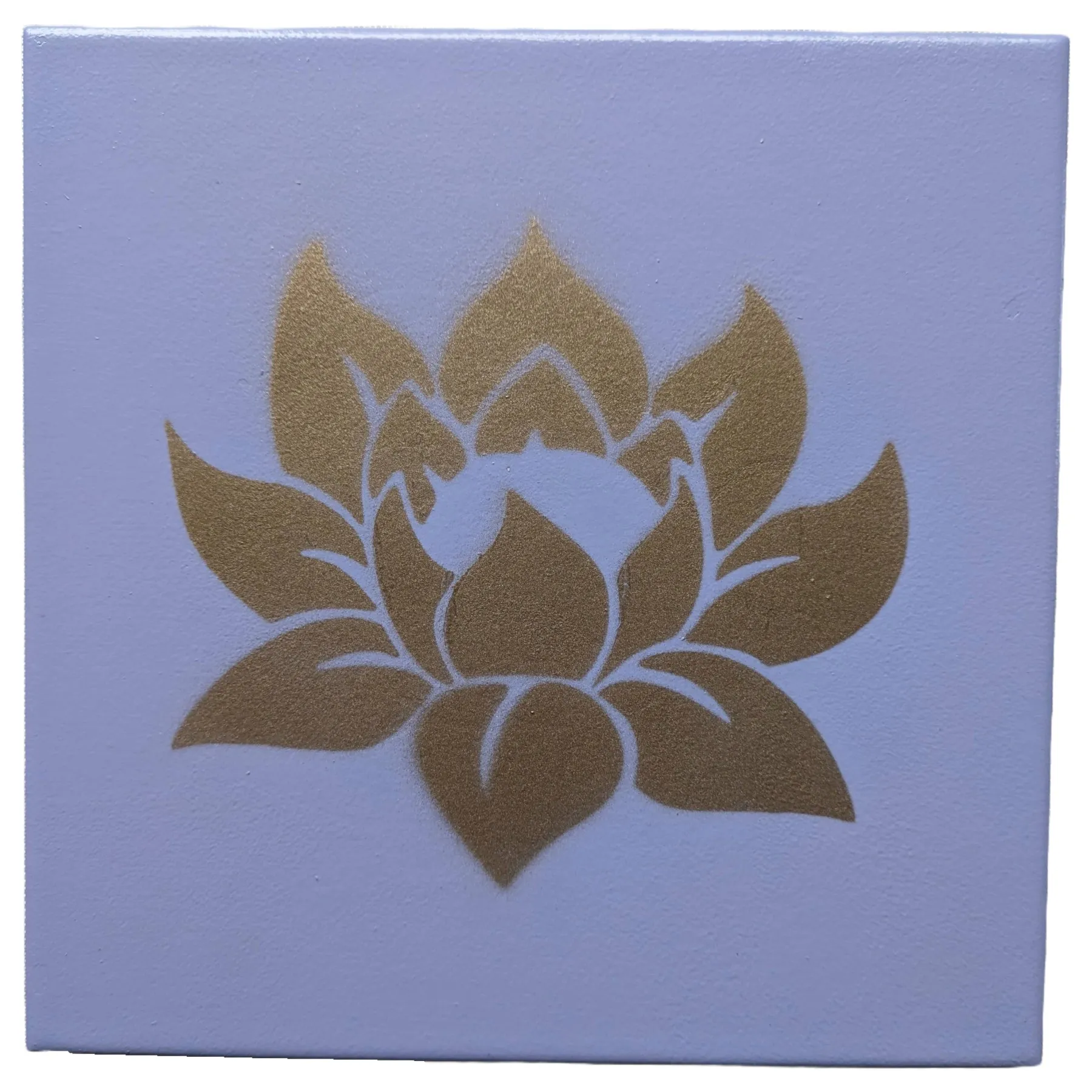 Decorative Painted Flower Ceramic Tiles | LOTUS Handcrafted