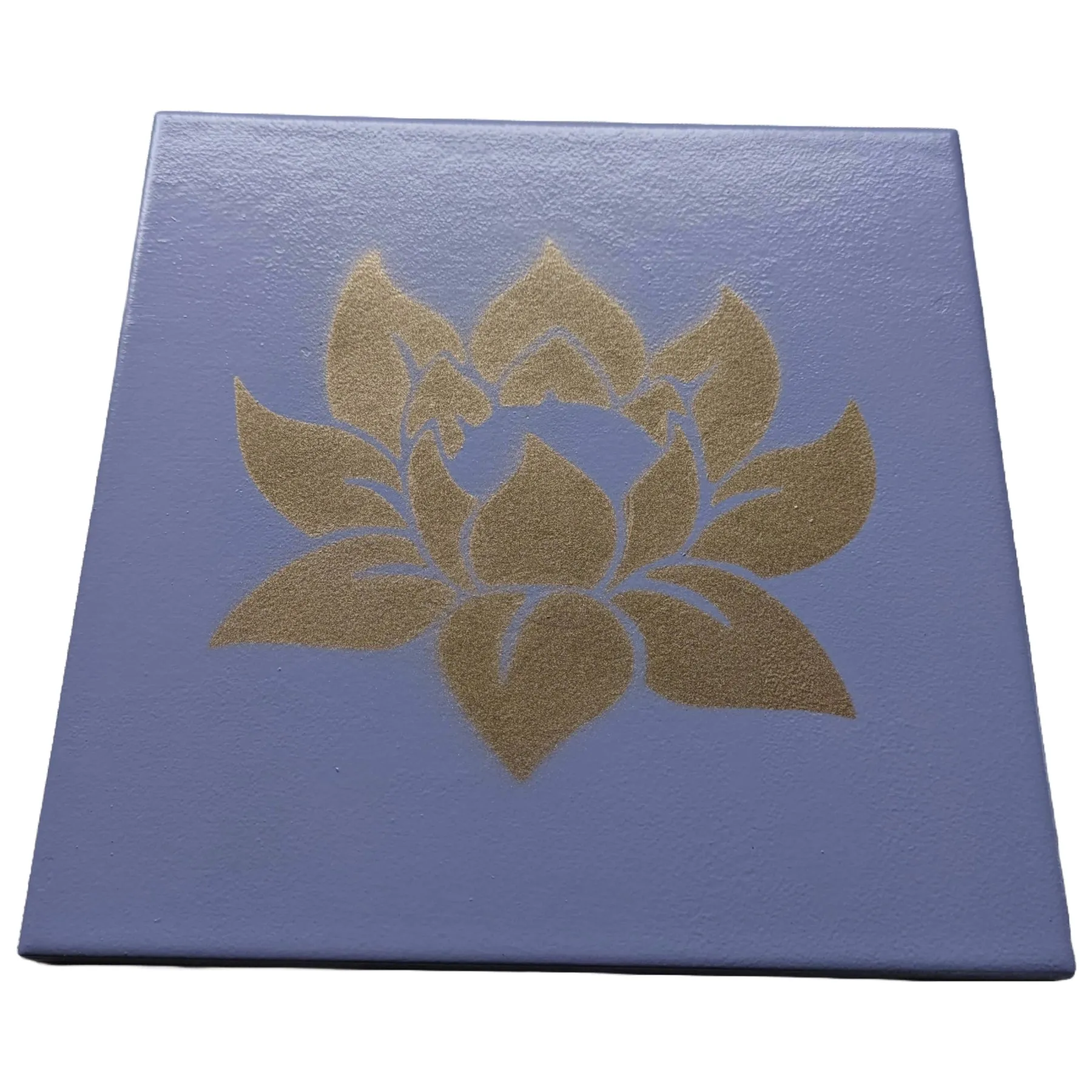 Decorative Painted Flower Ceramic Tiles | LOTUS Handcrafted